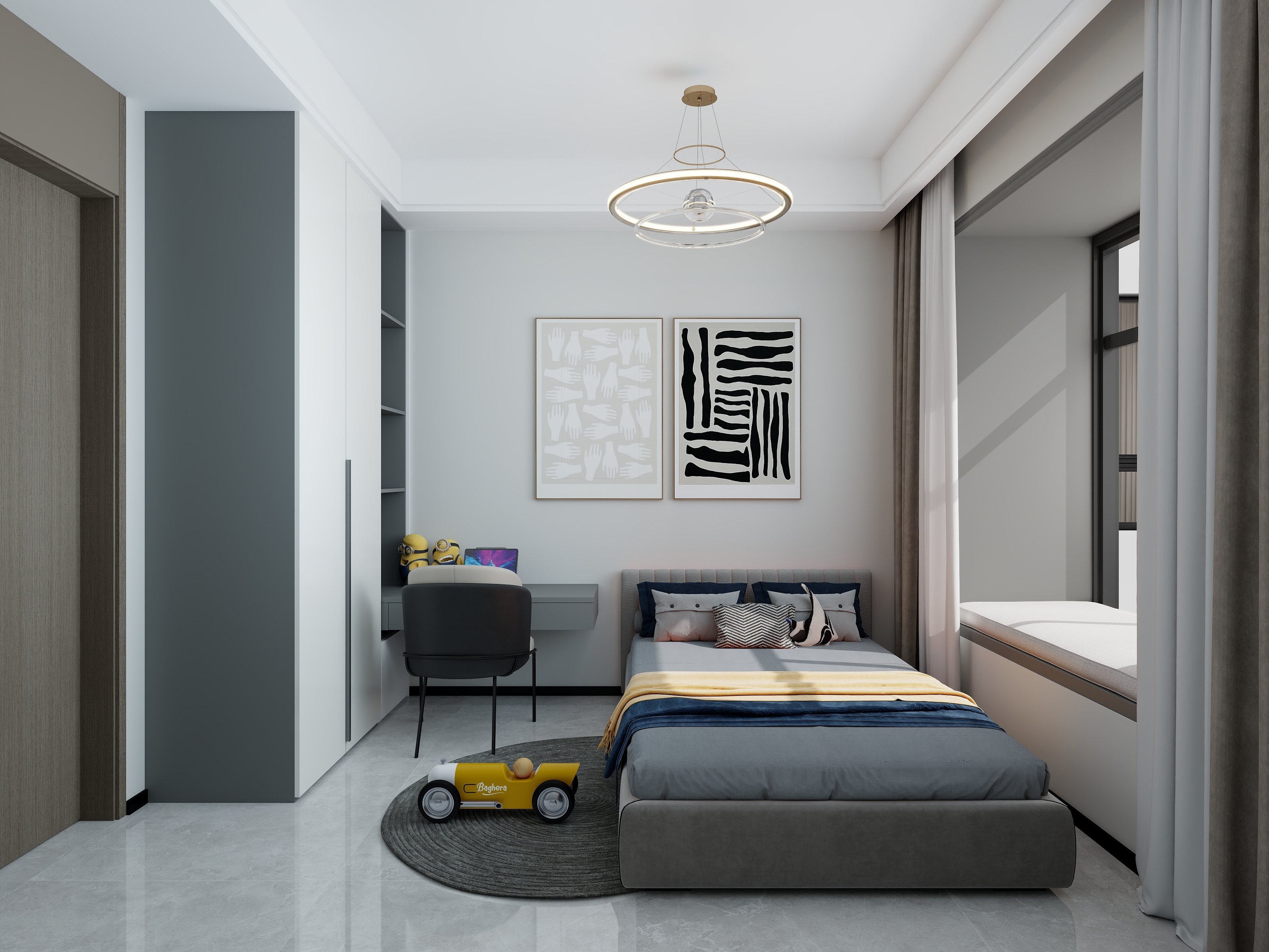 阳光下淡淡的幸福-碧桂园152-装修设计方案