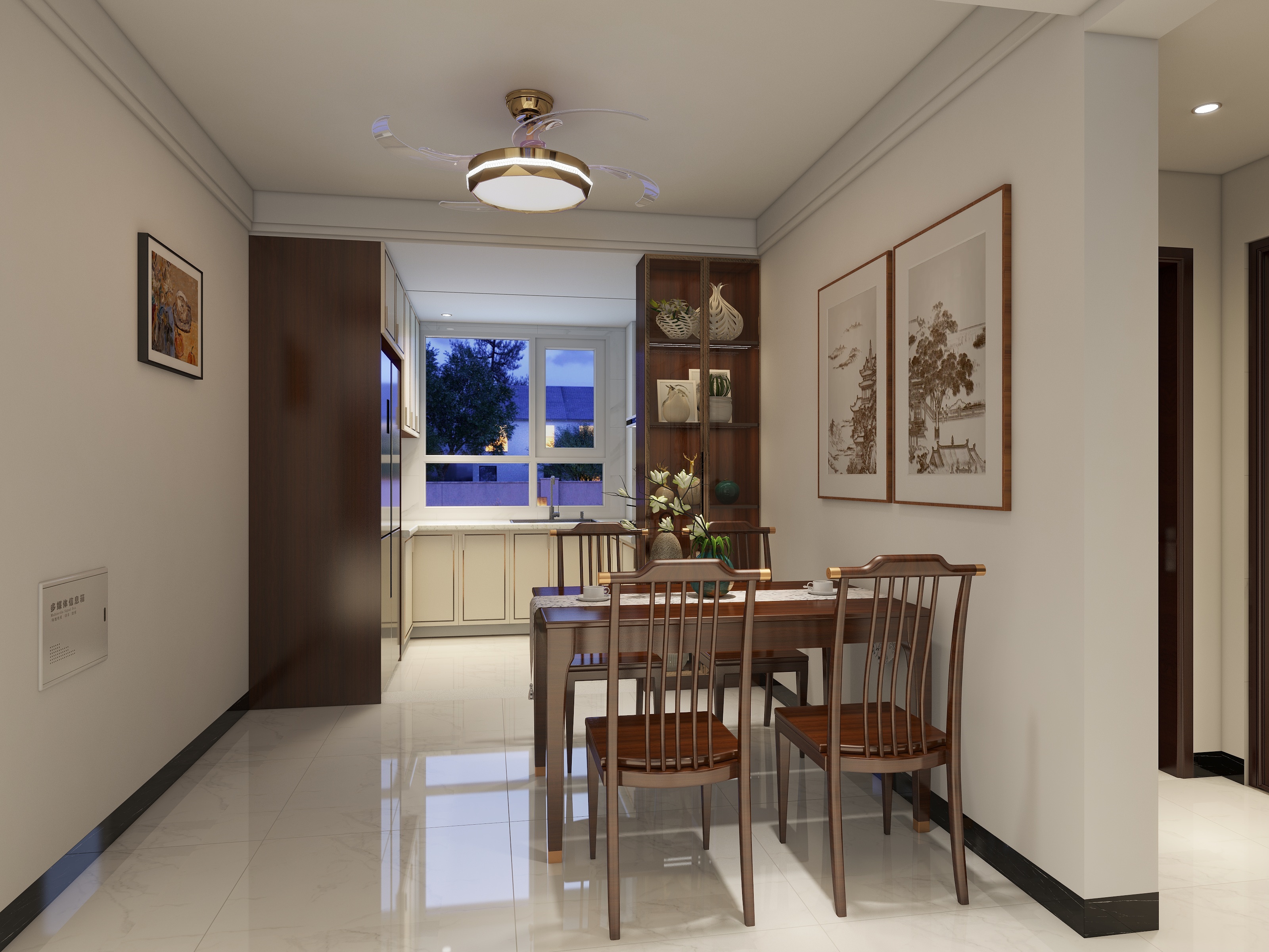 雅庭居全屋定制-金桥天海湾简中装修效果图