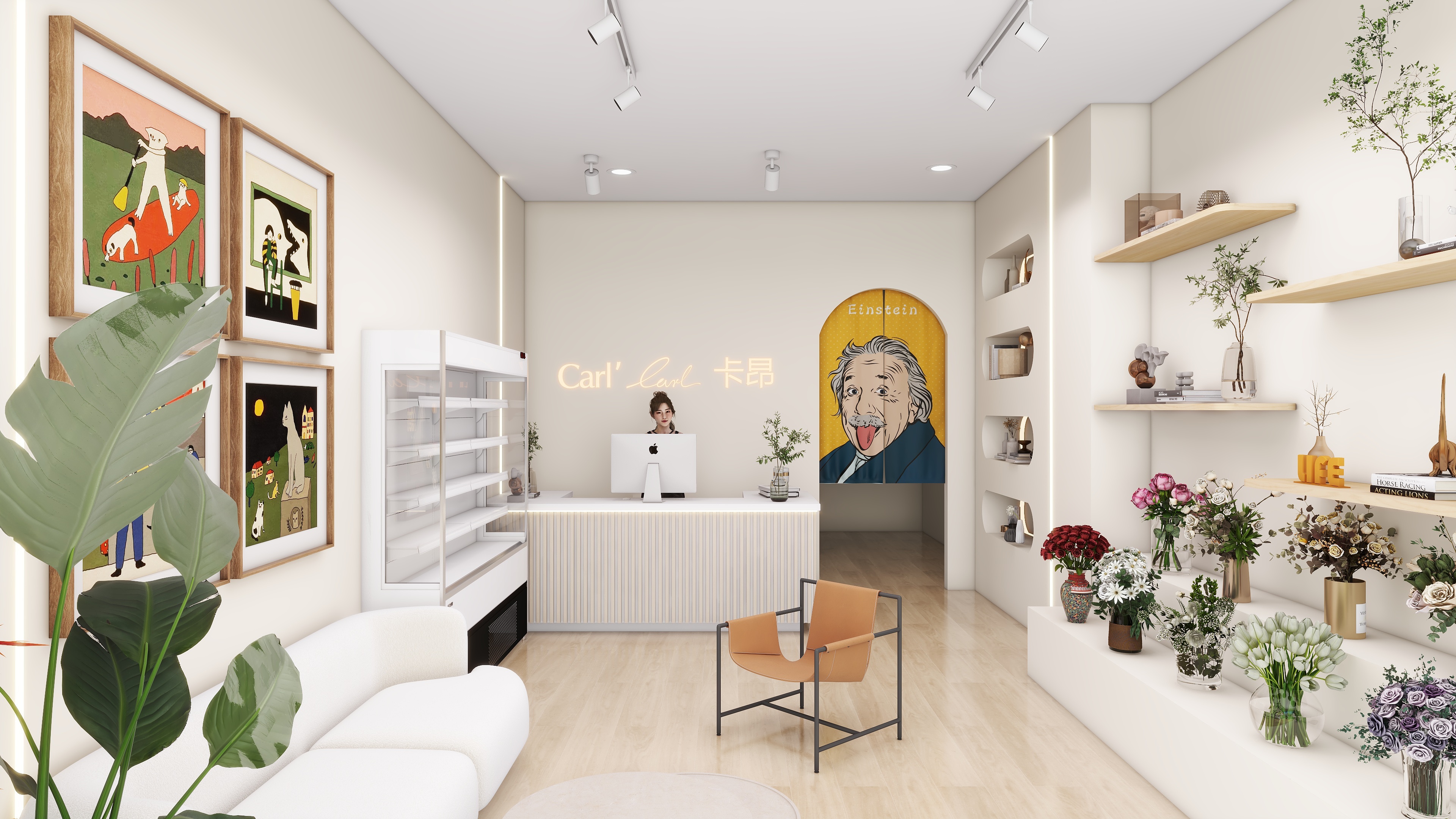 朱博嗣-花店-装修设计方案