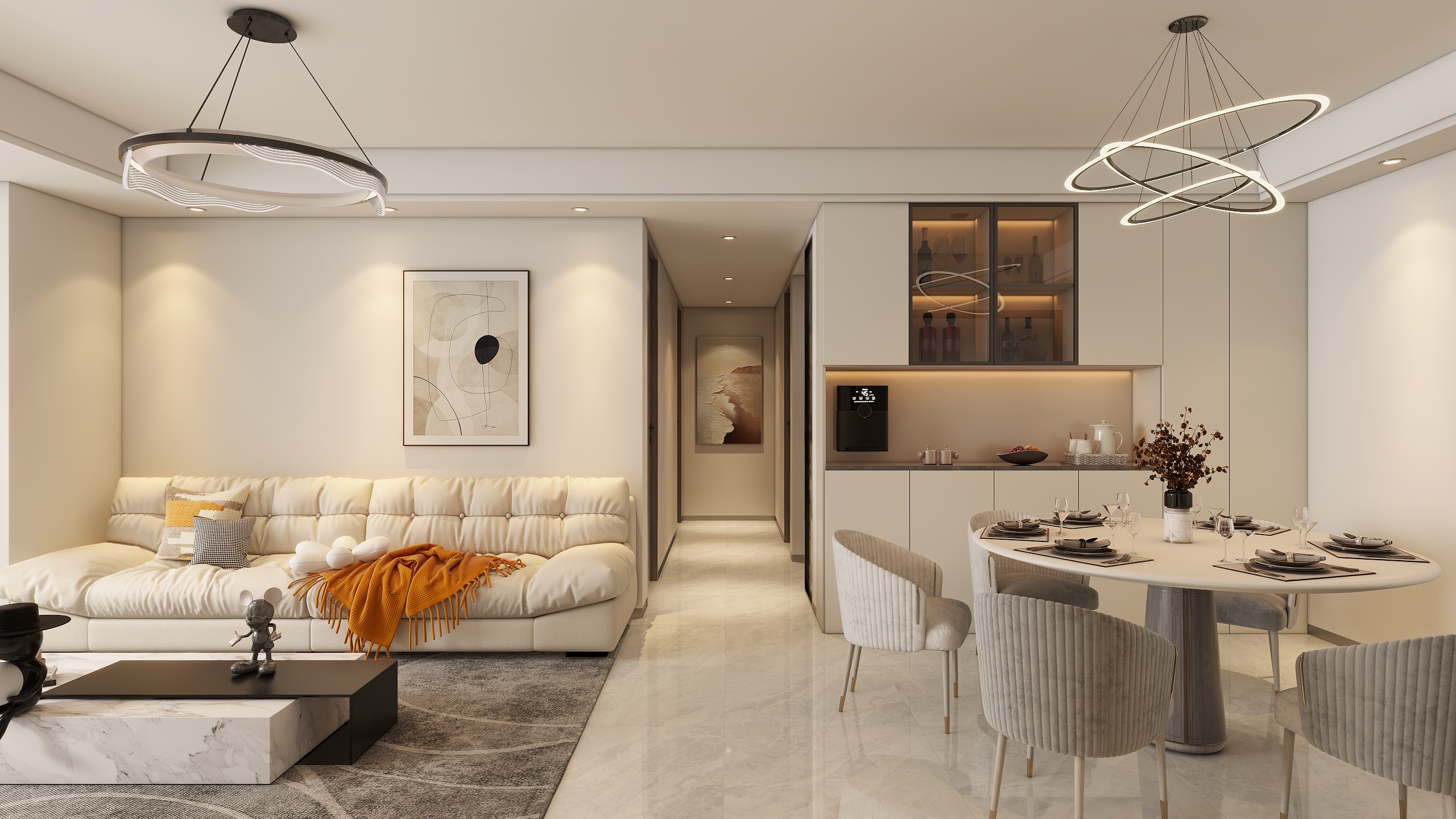 倒述.-135㎡4室-装修设计方案