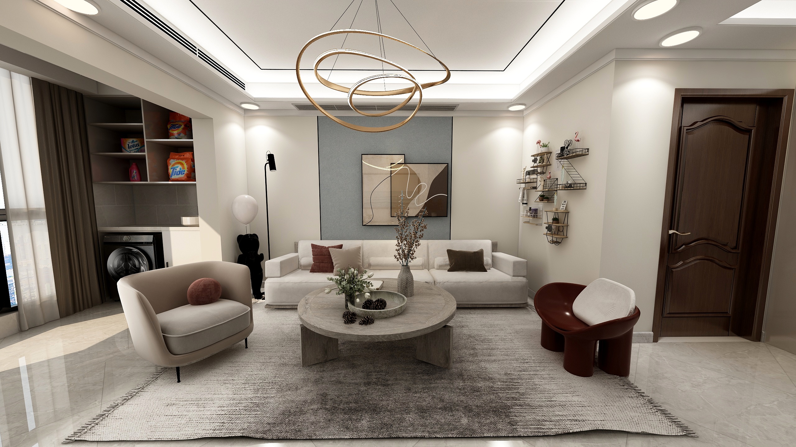 設计H-88㎡现代简约-装修设计方案