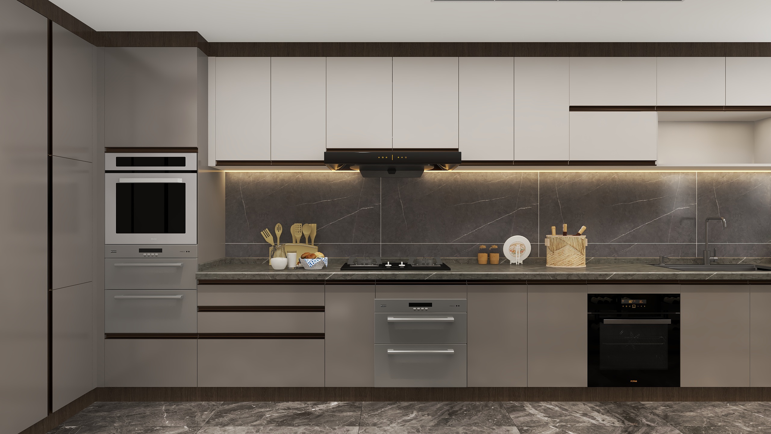 戴熤-开放式厨房-装修设计方案