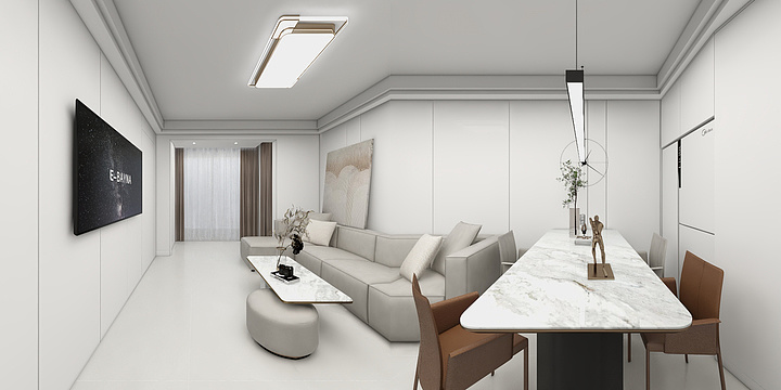 北京宏华杨一杰-黑庄户-极简-装修设计方案