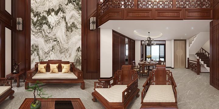 张瑞松pXqn-鲁班御园CB18260-X-装修设计方案