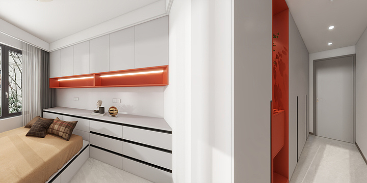 柒间设计社-长安城三期31-1-401-装修设计方案