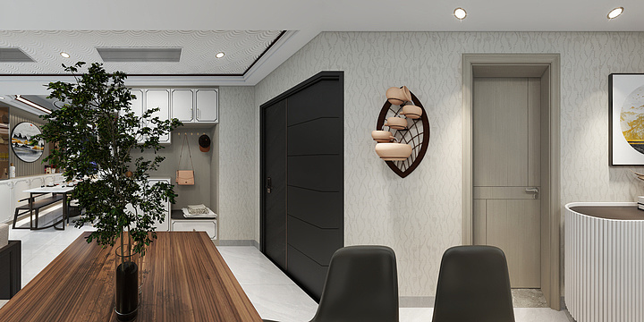 realsigma-现代新中式风格-装修设计方案