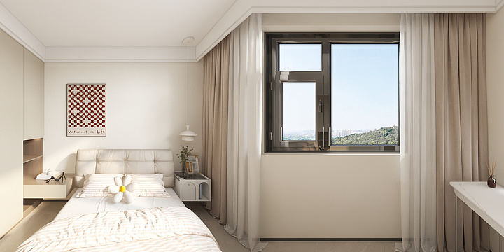 是你阿@-中泰名居  4-1-802 效果图-装修设计方案