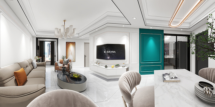 honey_design-中建东湖之星4-装修设计方案