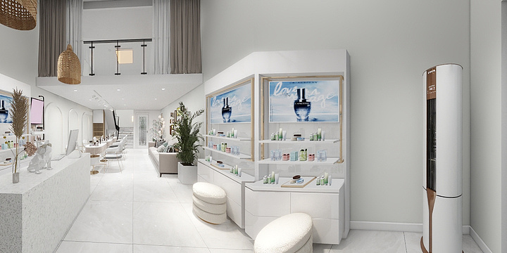 户型改造-周设计-美甲店-装修设计方案