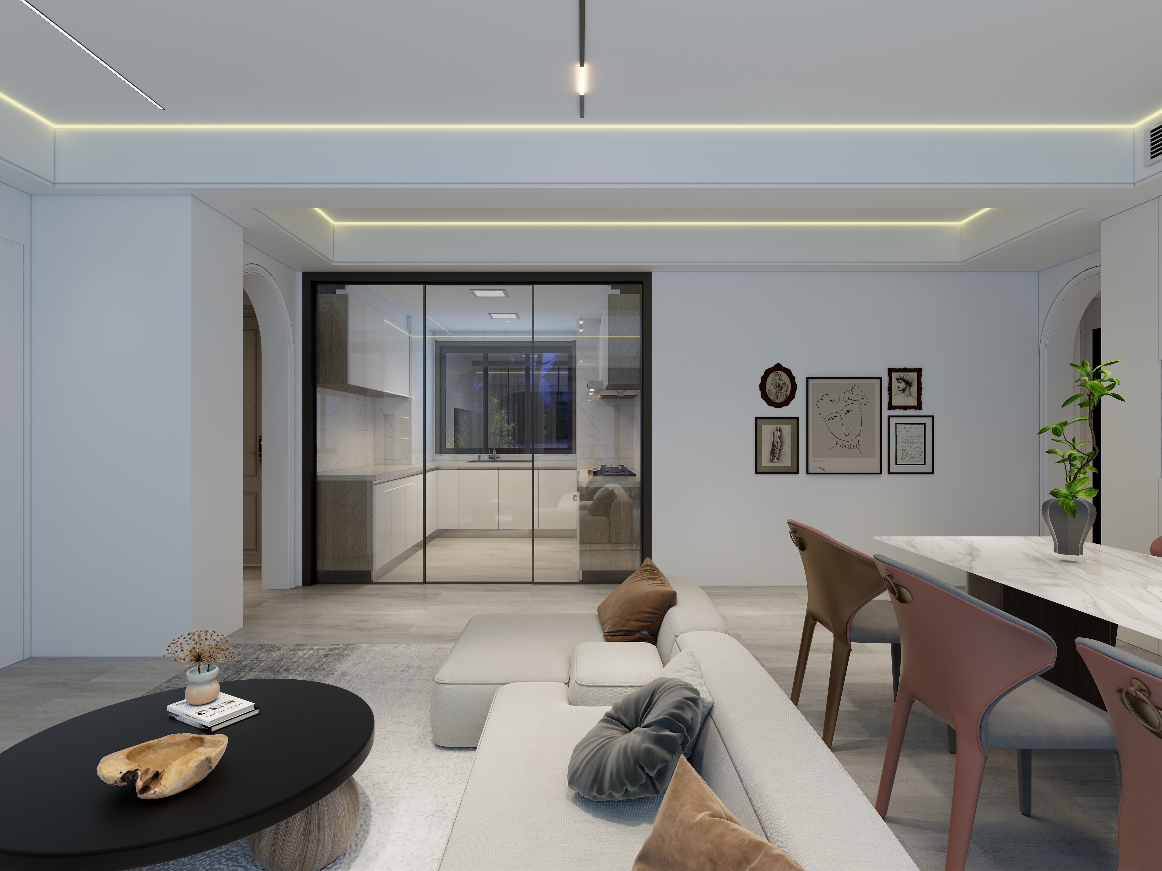 鄭國勝-简欧118㎡4室-装修设计方案