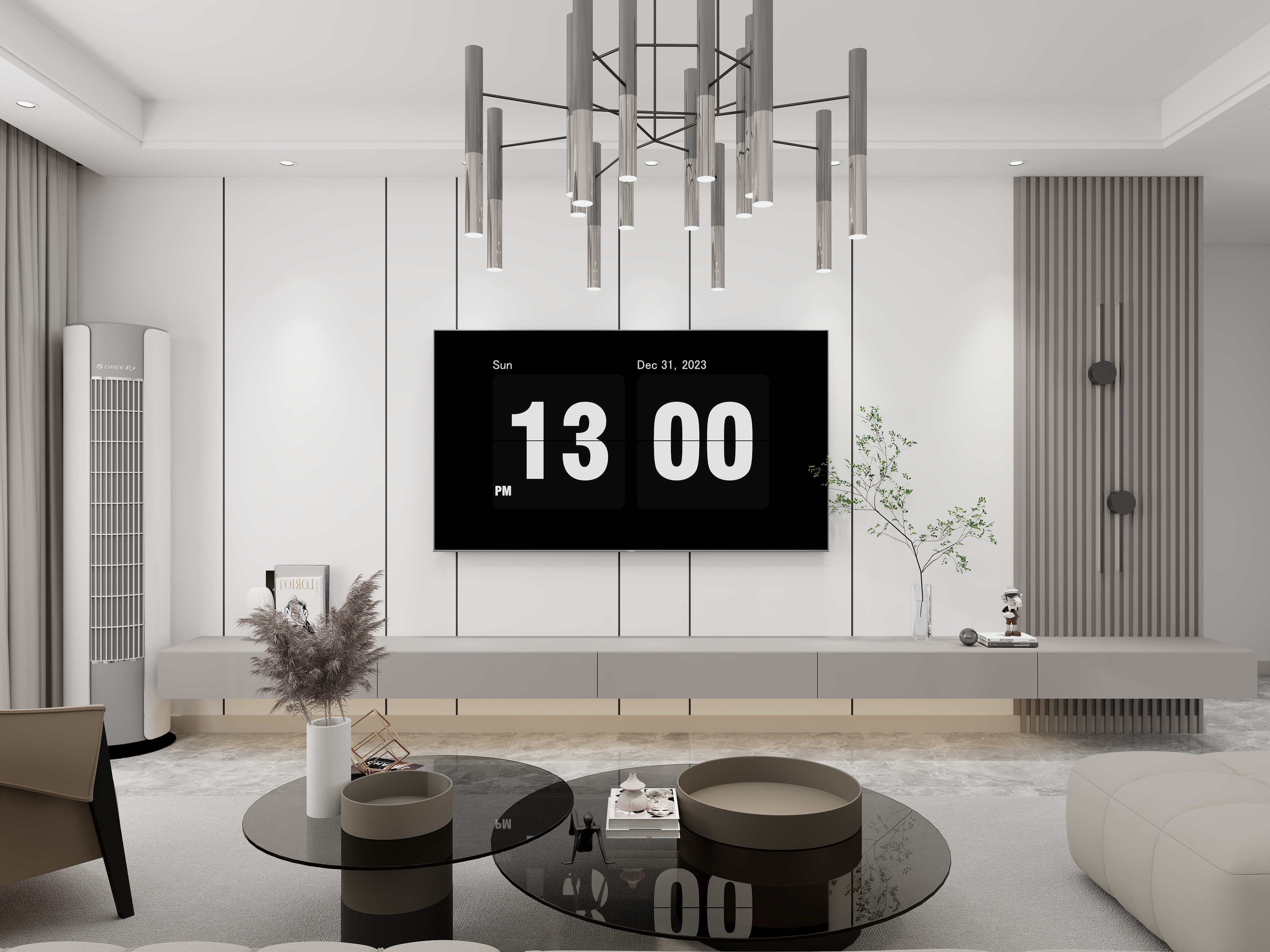 HeaIe设计-现代黑白灰-装修设计方案