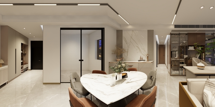 设计师刘小刚-都会文澜赵先生-装修设计方案