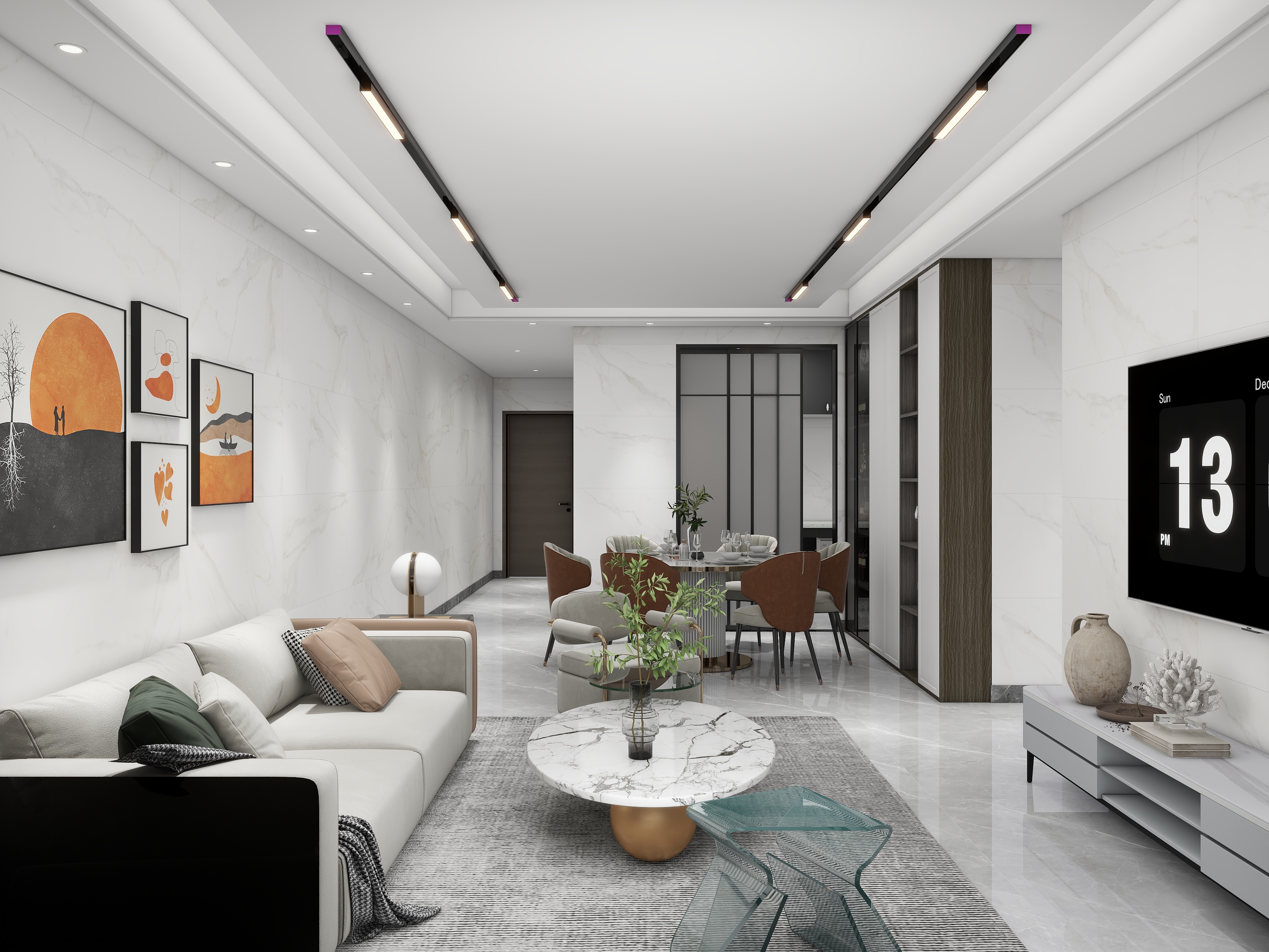 LJQqq-星河中央2期124平方-装修设计方案