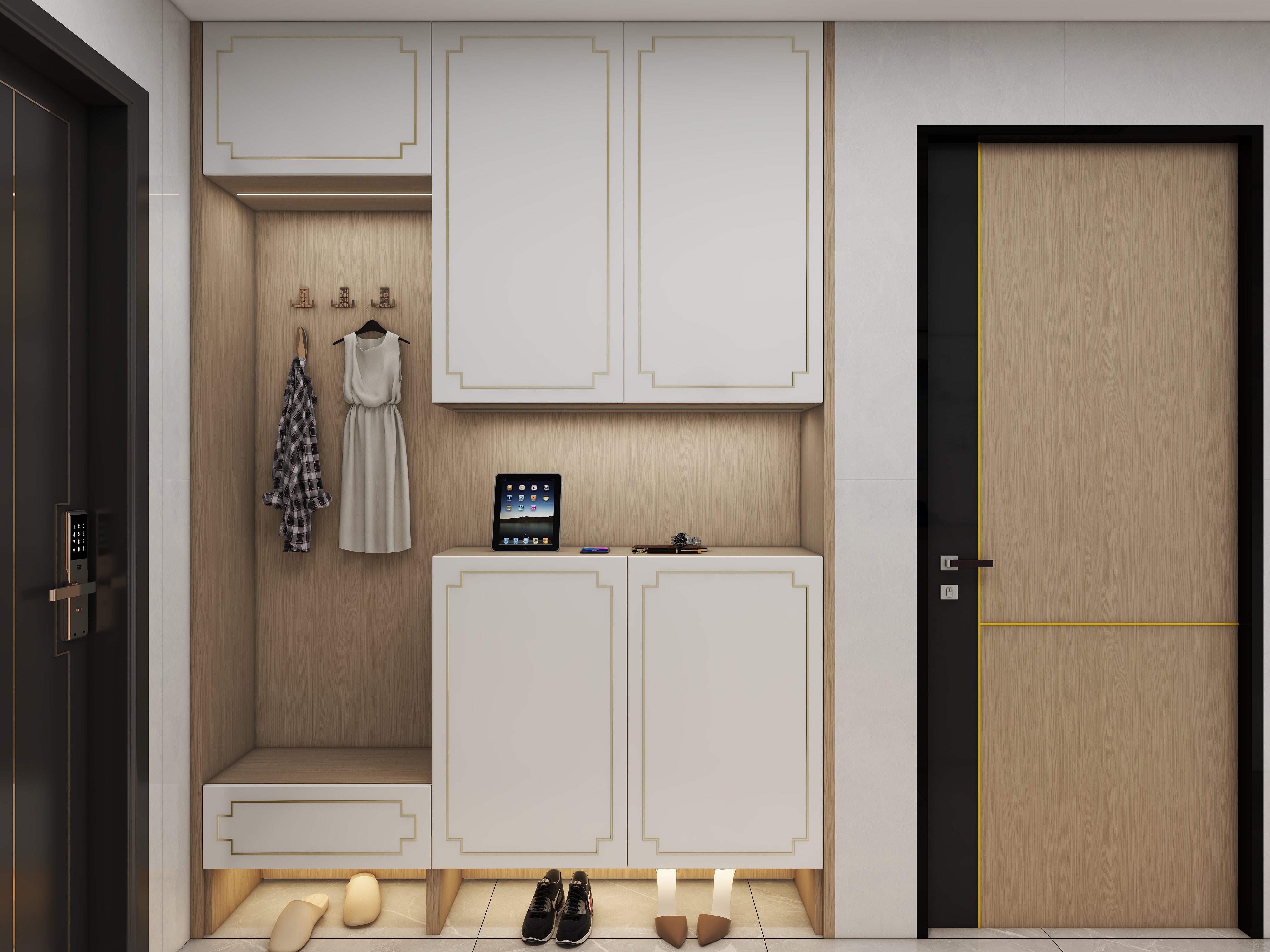 阳华15818518850-雁归来131㎡4室装修效果图