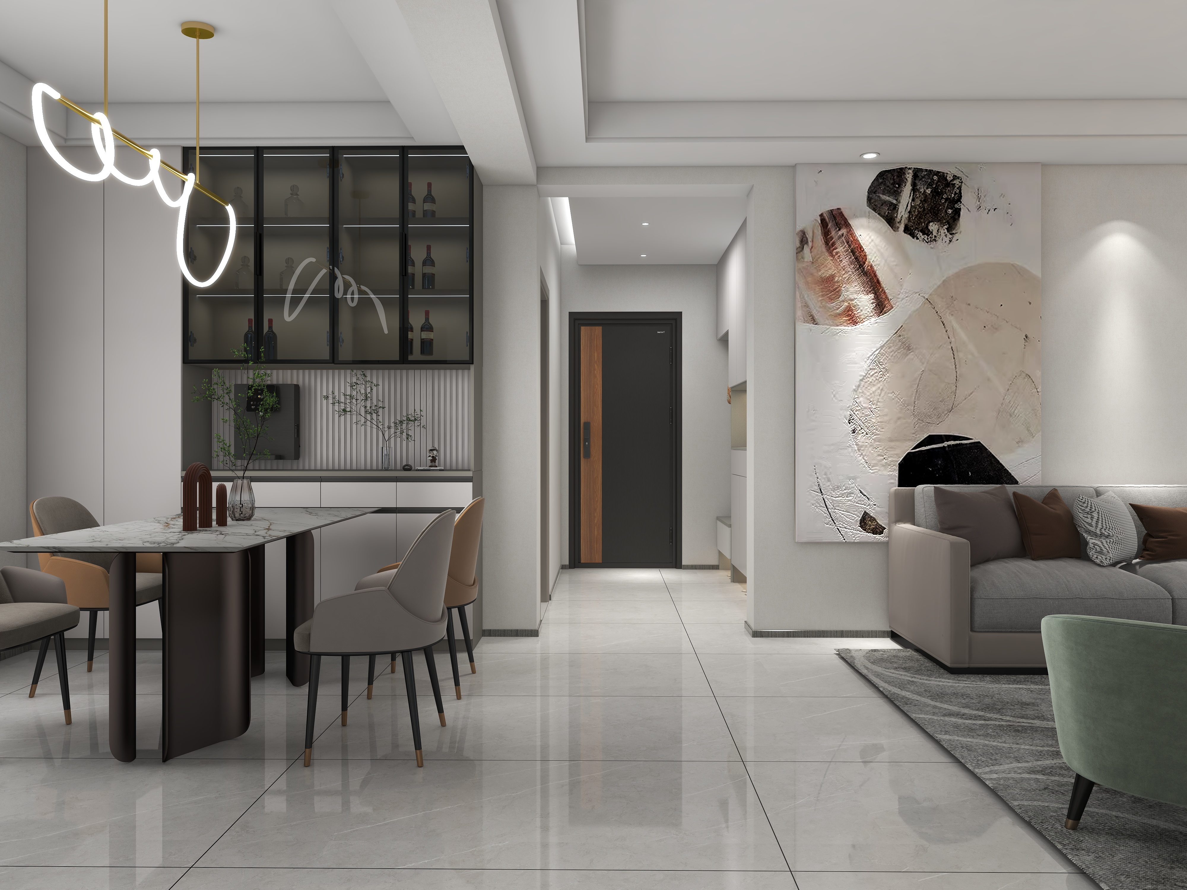 海之蓝uzaI-宏达国际花园“慢一点”-装修设计方案