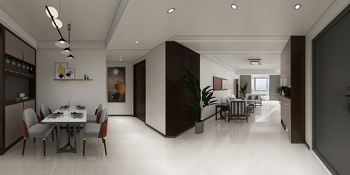 佳尚装饰-城市之光11-1-401-装修设计方案