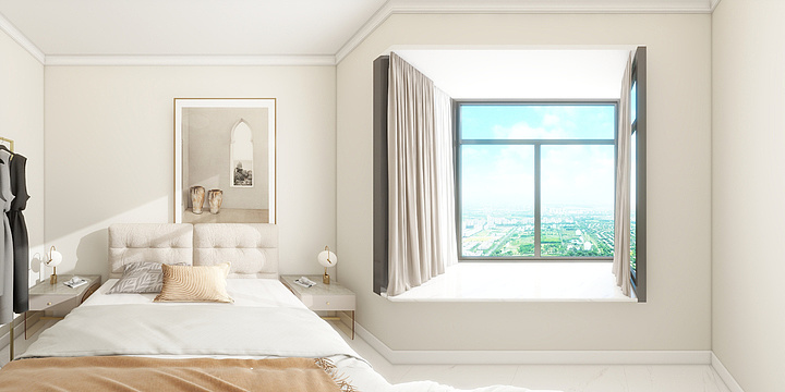 木华-晨华公园府6栋1单6楼-装修设计方案