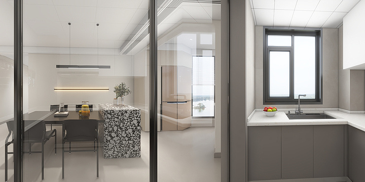 陌影-建业森林半岛-深色-装修设计方案