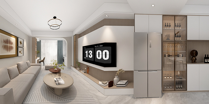 南-夕-江上明月-装修设计方案