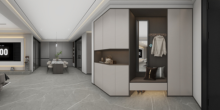 设计师-梓洺-杨府-装修设计方案