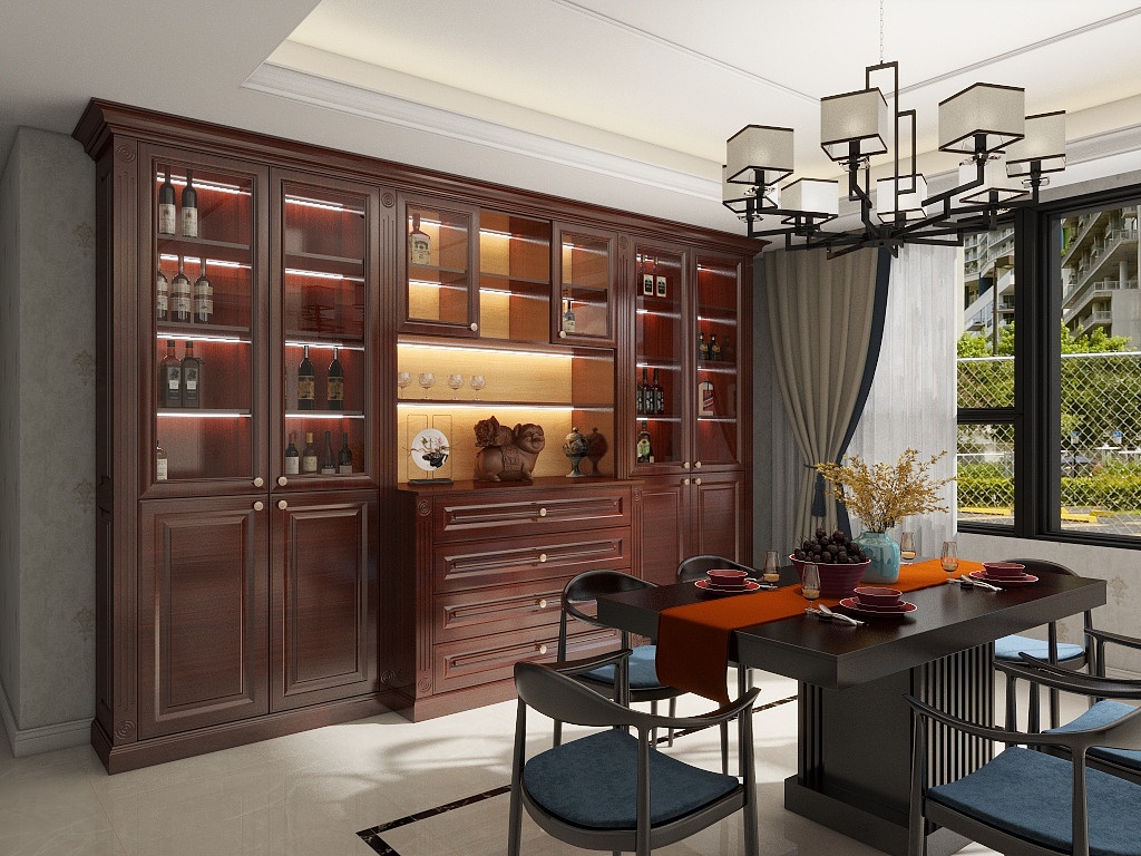 菻汤圆-红木-装修设计方案
