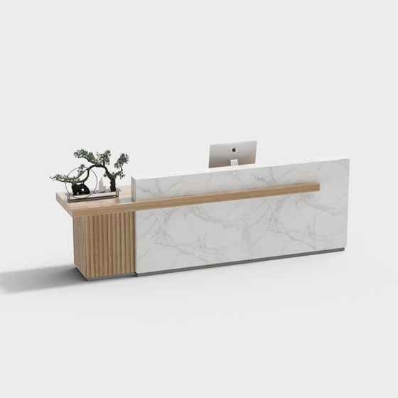 Company reception desk