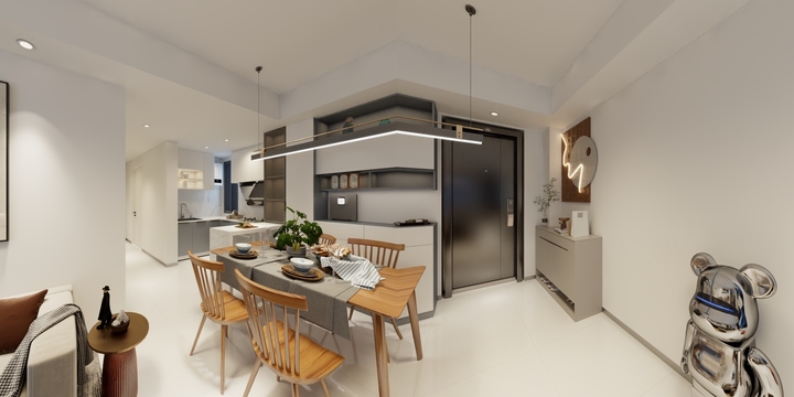 新市康庭装饰-未来府7-1202-装修设计方案