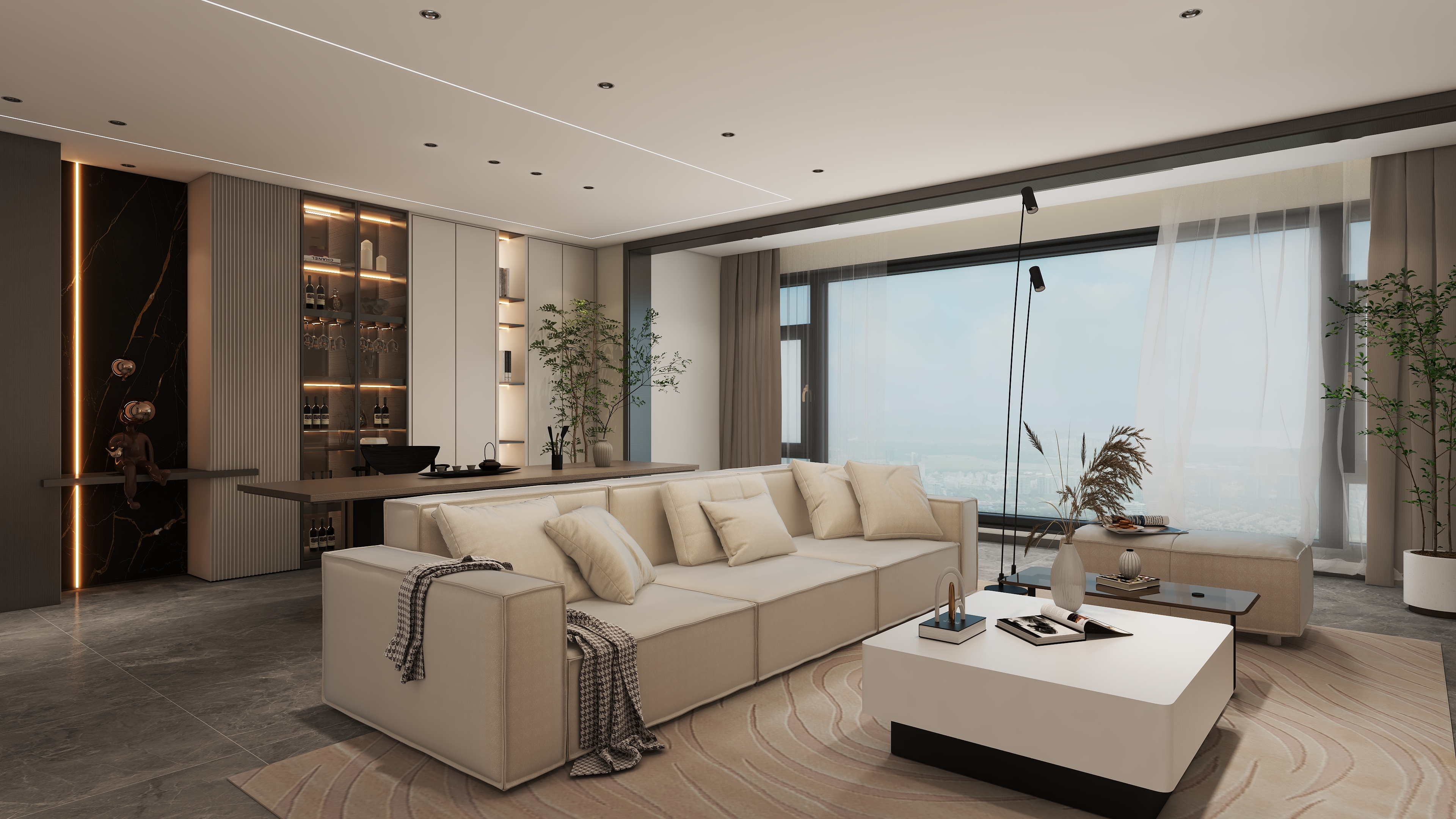 歓嬉-中海-寰宇（铂悦）166PM装修效果图