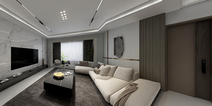 九月风尚空间设计-玉泉湾A区2栋2单元602室何云-装修设计方案