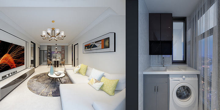 oO無界Oo-御锦城-张帆45#1-2302-装修设计方案