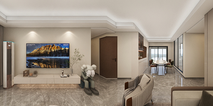 设计师李武-中山万科-装修设计方案