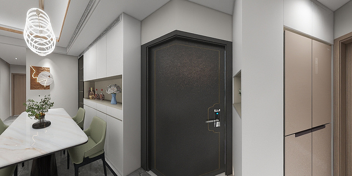 设计欧也-中交国贸鹭原10-1403-装修设计方案