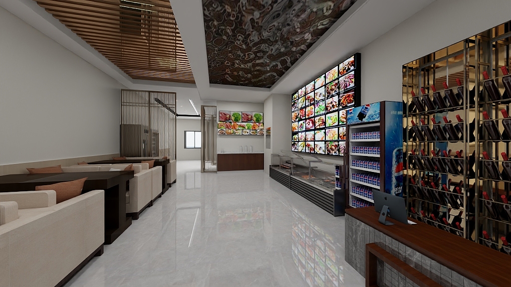 鼎居设计工作室-中餐厅-装修设计方案