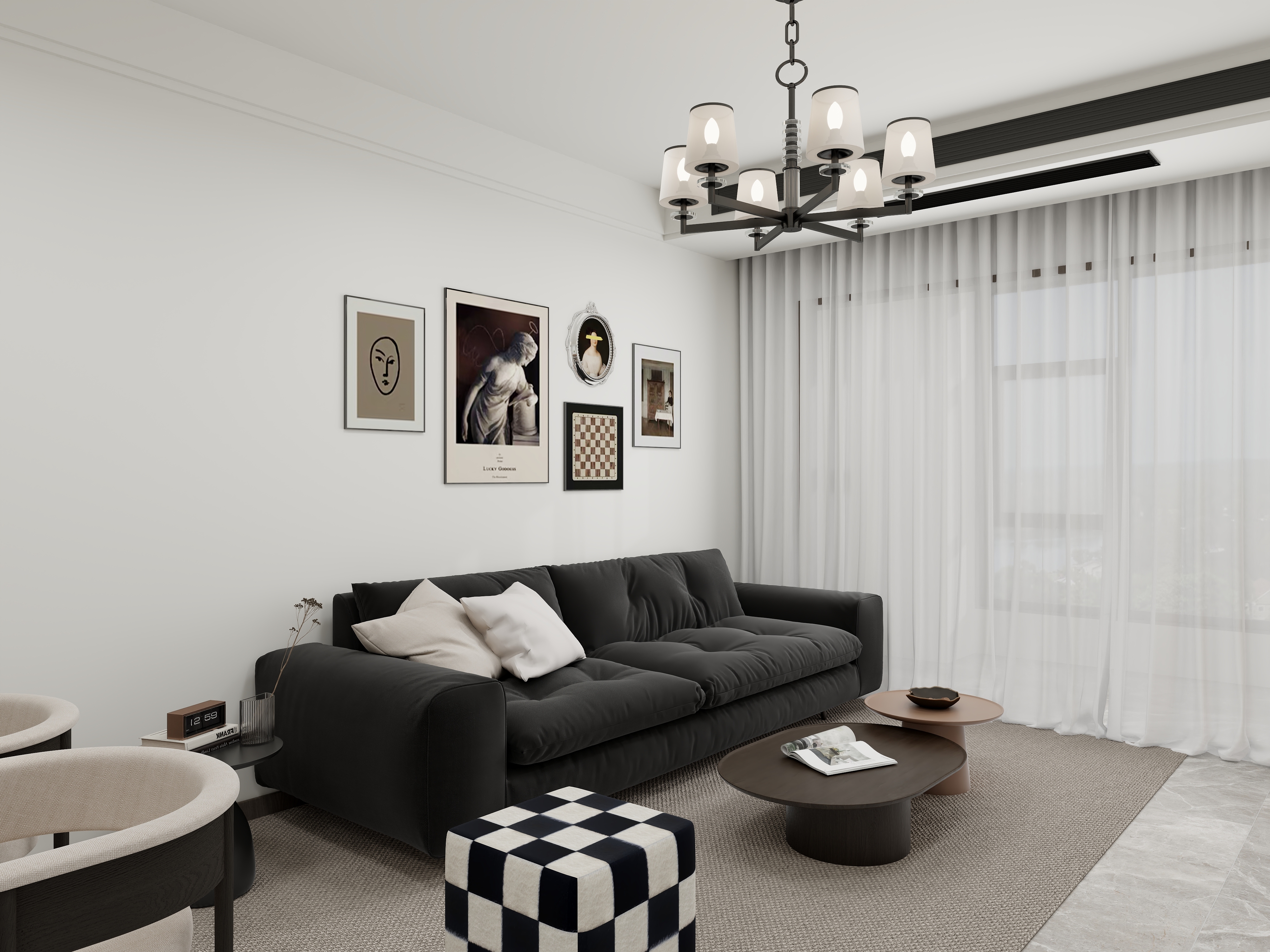 HeaIe设计-古风风格装修效果图