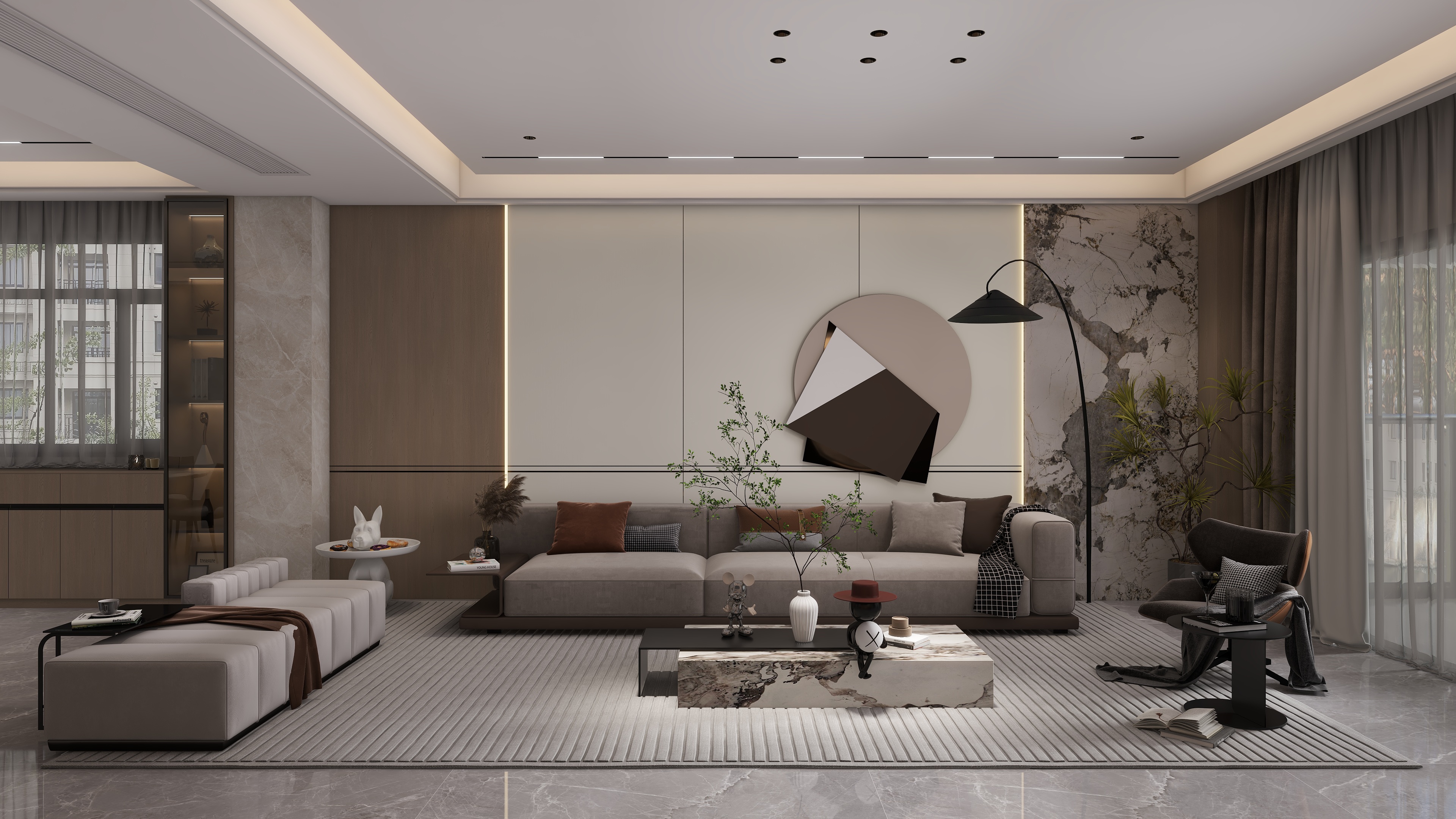 wk49555555555555-238㎡1室-装修设计方案