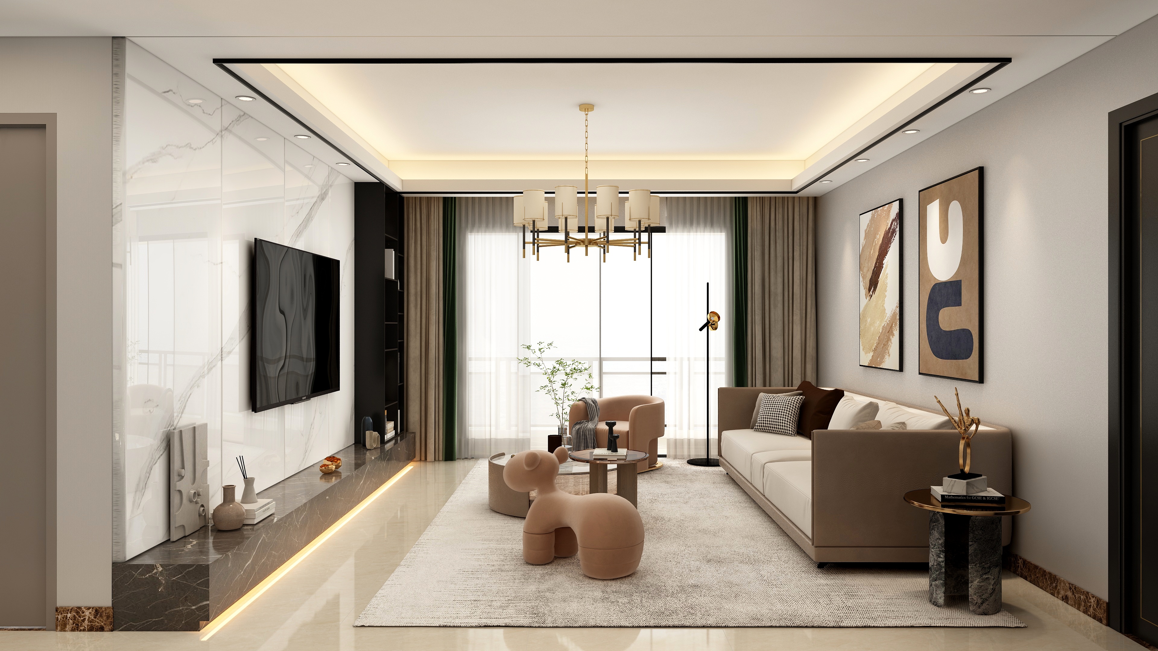 诗默-116㎡3室-装修设计方案