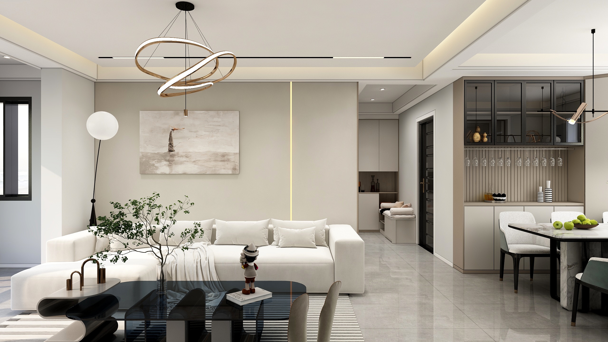 耽美娘-碧桂园清新风-装修设计方案