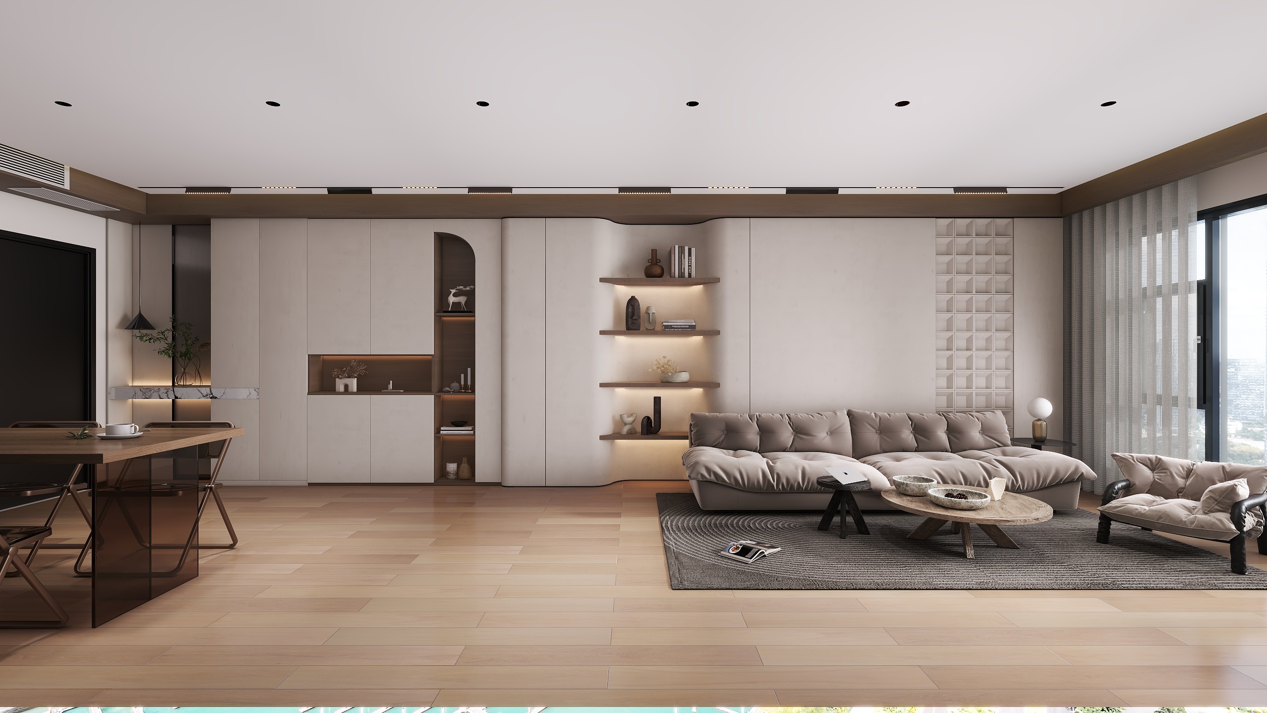 SheYanQiang-现代-装修设计方案