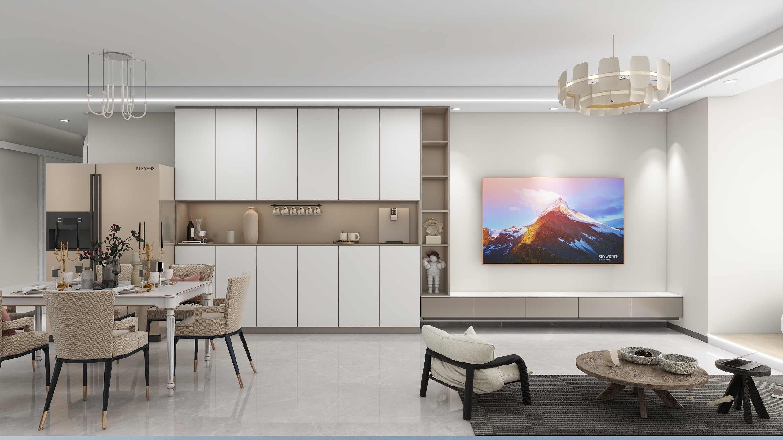 卡比巴拉的海-瑞麟新府刚哥-装修设计方案