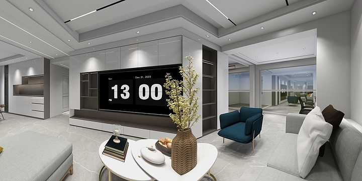 关岭鑫凤凰装饰-信达六期2-装修设计方案