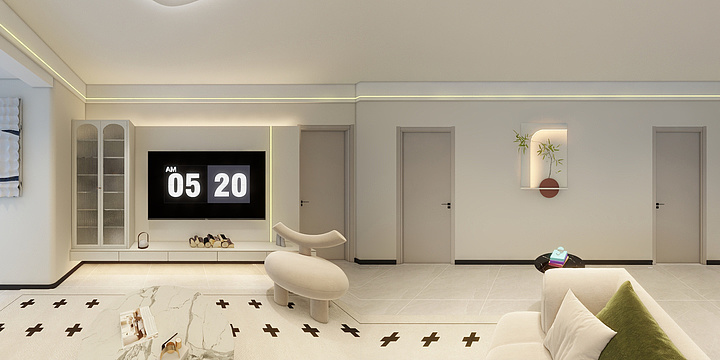 小蒋丨装饰设计-时代之光103 吴哥-副本-装修设计方案