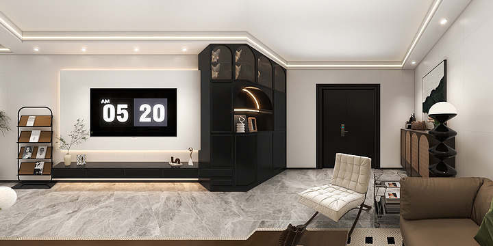 大大大设计家-自建房---中古风-装修设计方案