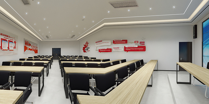 卓邦装饰~-武邑政务大厅总图-装修设计方案