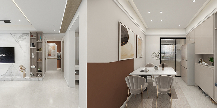 CG丶海棠设计-夏都一号徐凯家-装修设计方案