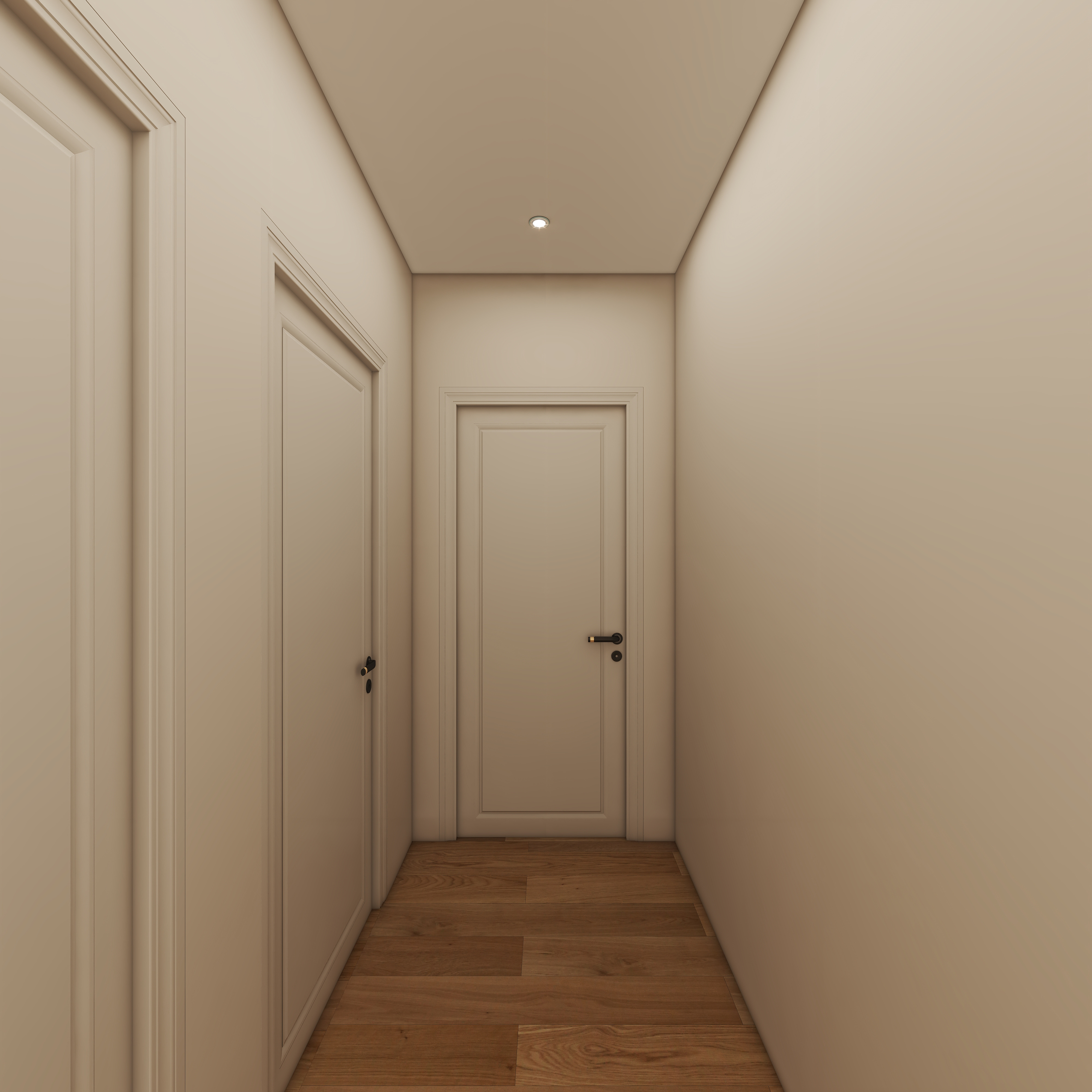 壹诺设计工作室-105㎡3室-日式风 一层客餐厅装修效果图第5张