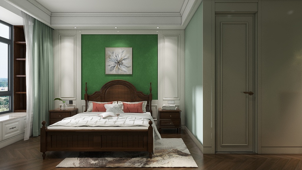 见天天宝大-美式复古（衣帽间拱形）-装修设计方案