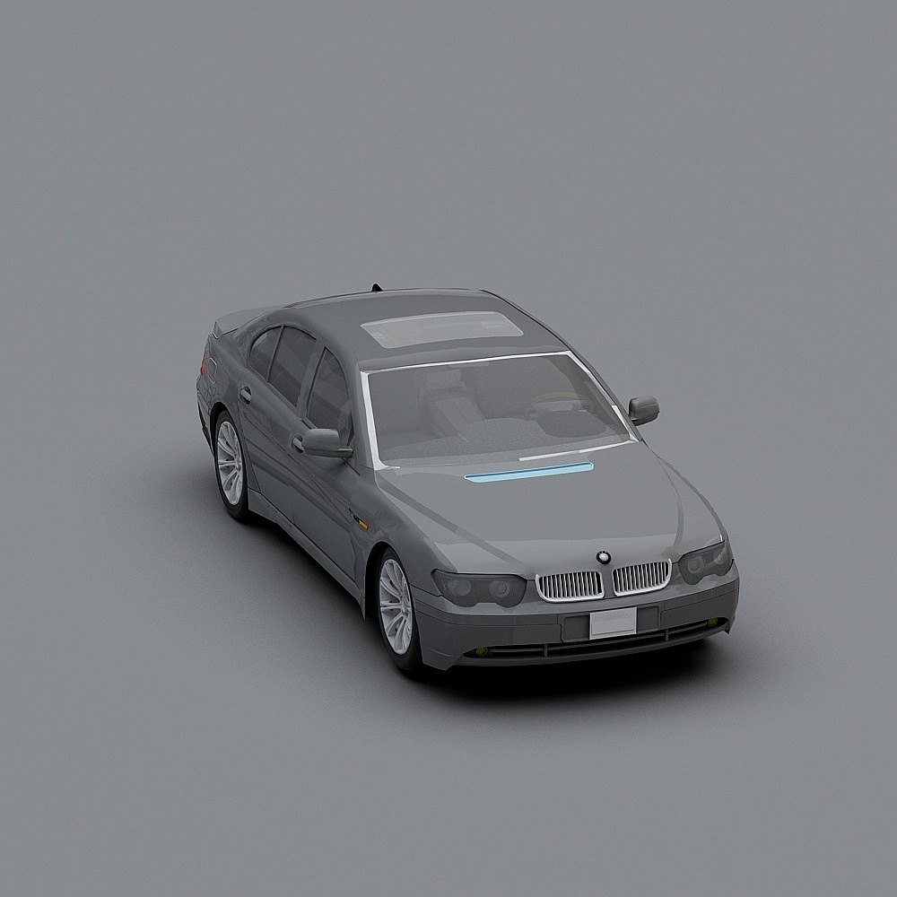 宝马BMW7603D模型