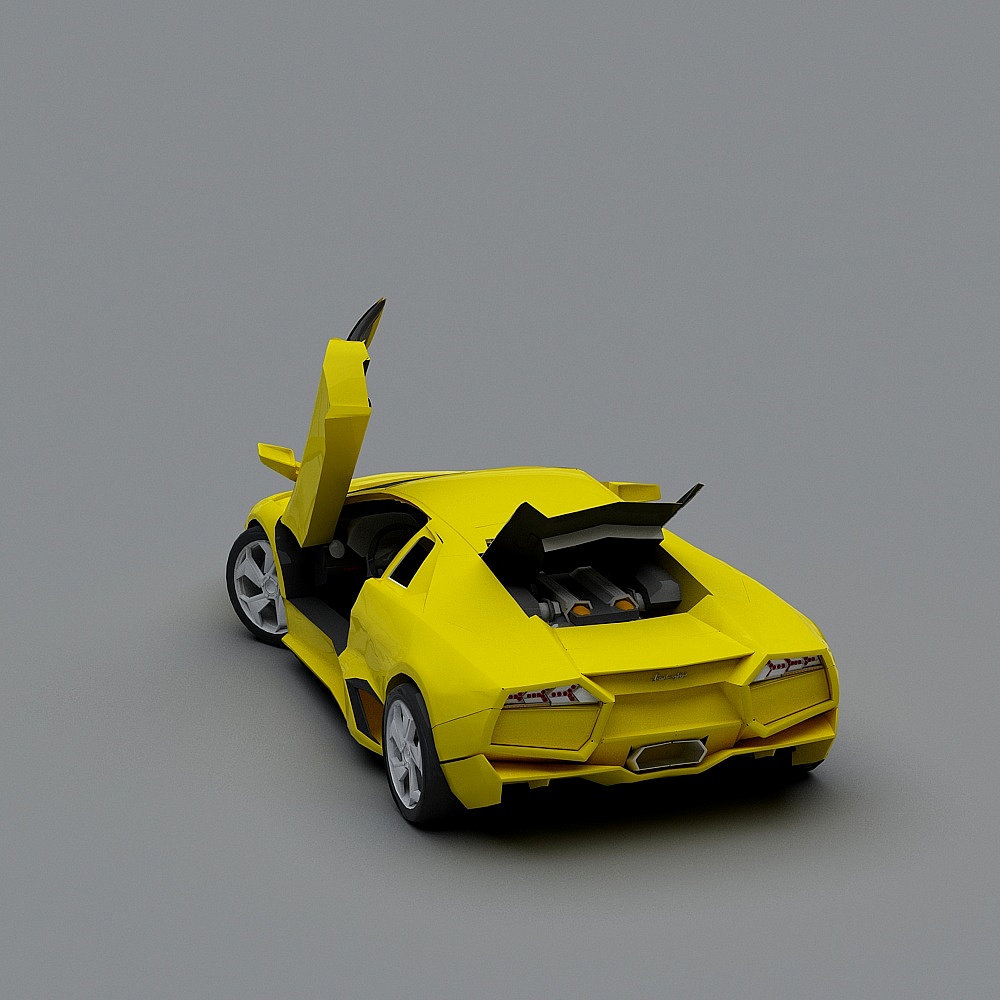 跑车3D模型
