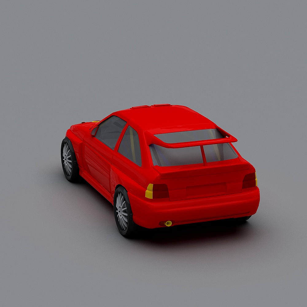 跑车3D模型