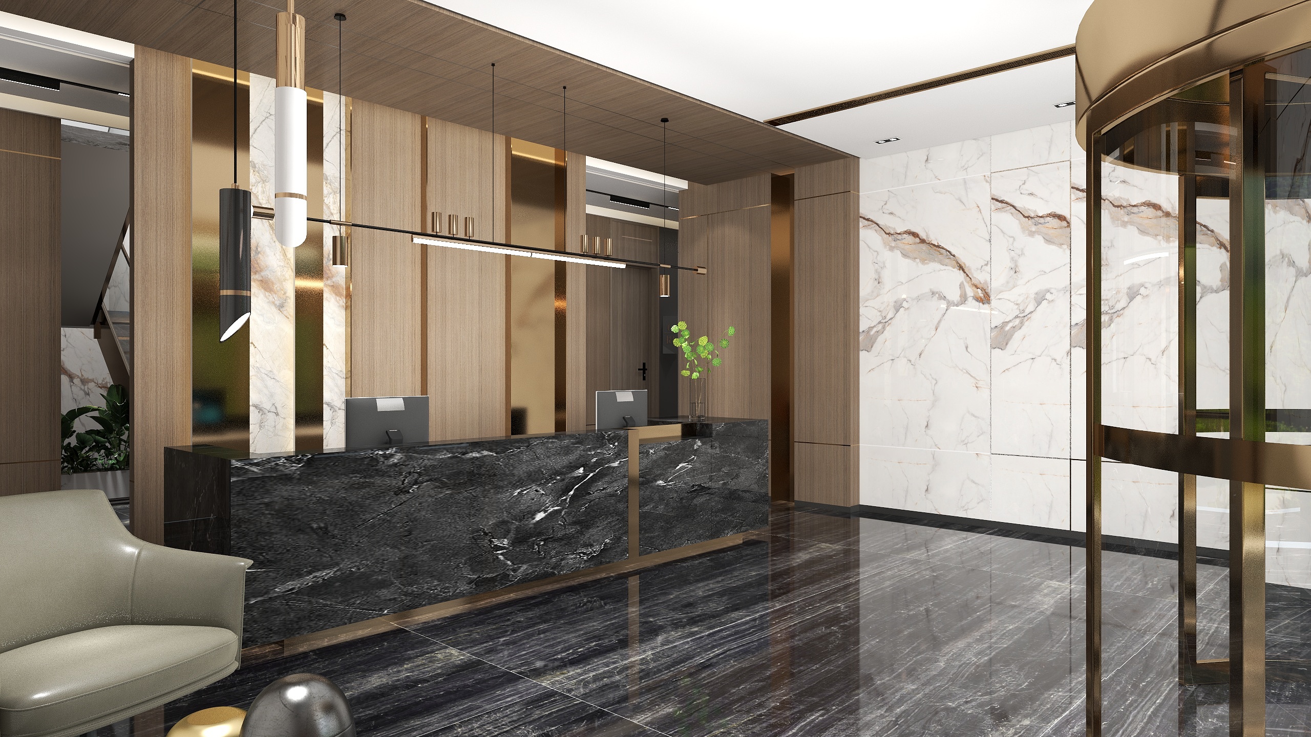 王铂灷-眉县红河谷度假酒店现代简约159㎡-装修设计方案